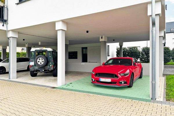 Carport in 1,5facher Breite