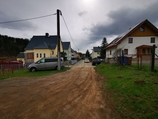 Anschluss Erschließungsstraße