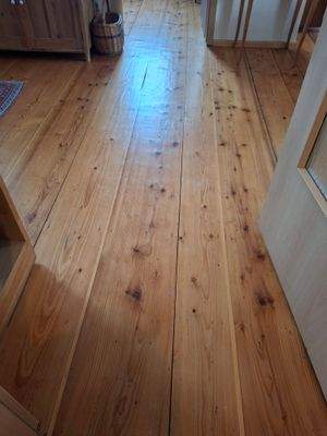 Schlossdielenfußboden