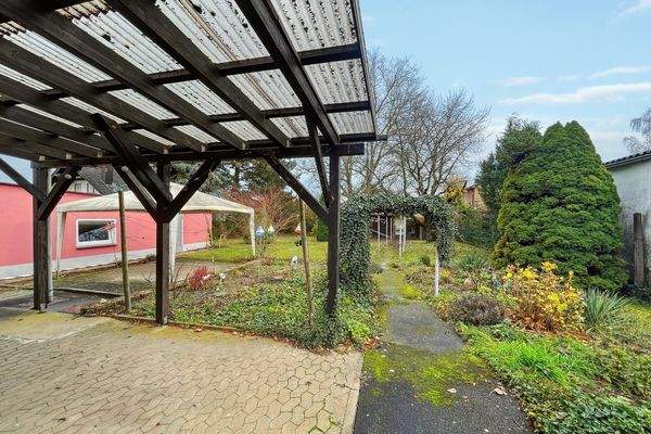 Blick Richtung Garten