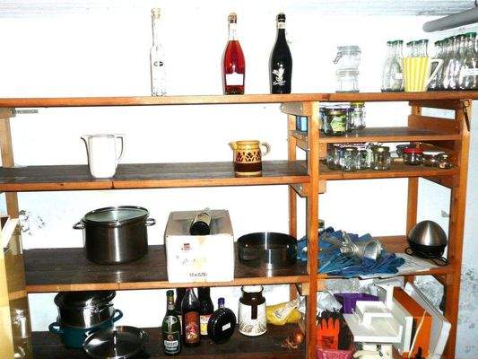 Vorratsregal - Ablage 