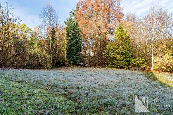 Blick in den Garten/Gartenanteil