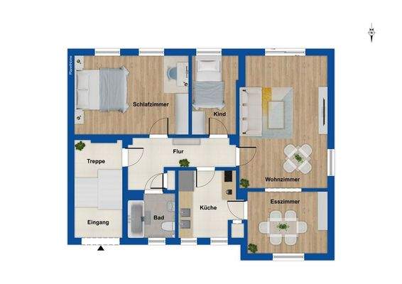 Grundriss Erdgeschoss