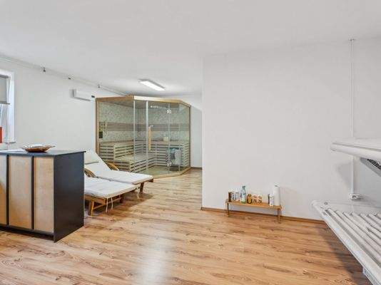 Wellness-Sauna  Kellergeschoss