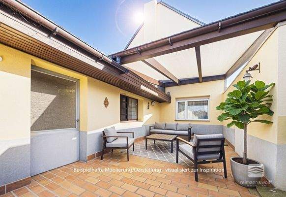 überdachte Terrasse (KI)