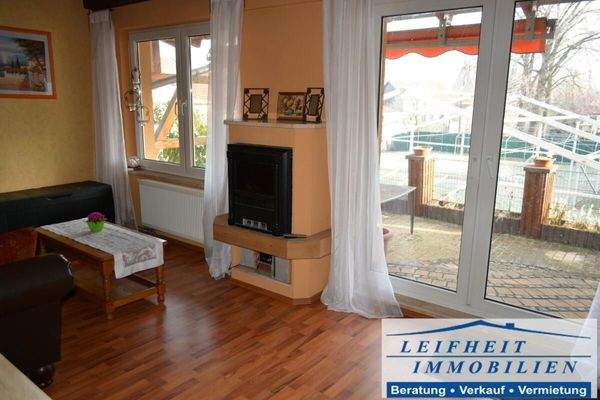 Wohnlounge mit Terrasse