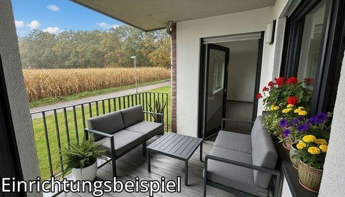 Einrichtungsvorschlag Balkon