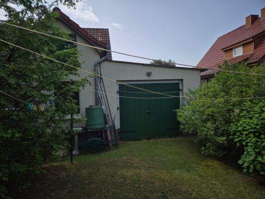 Rückansicht vorderes Haus