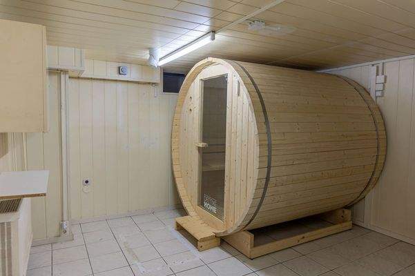 Sauna im Keller
