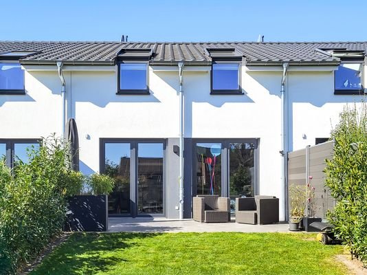 Hausansicht Gartenseite