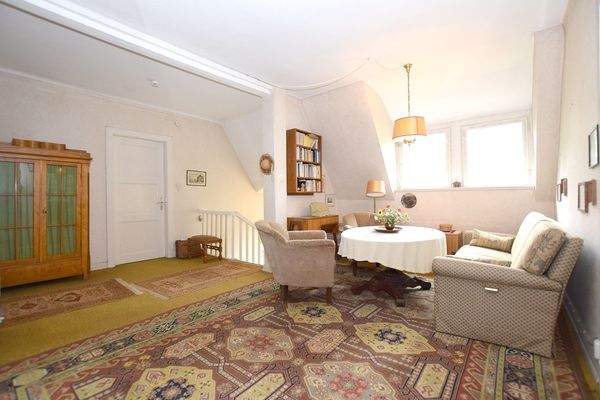 Das Dachgeschoss ist nicht minder großzügig angelegt