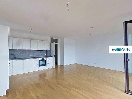 Ansicht II: Wohn- und Esszimmer