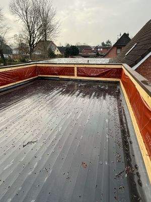 riesige Dachterrasse