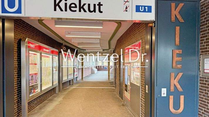 Umgebung: U-Bahnhof "Kiekut"