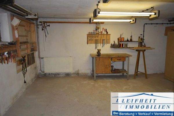 Werkstatt Kellergeschoss