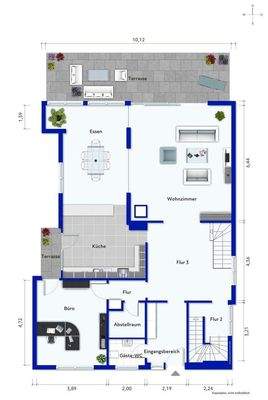 Grundriss Erdgeschoss