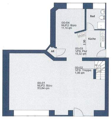 GR Guerickestraße 41_Einbau_Bad_Küche - unbemaßt