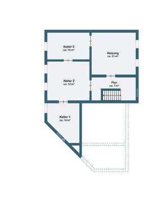 Grundriss Keller