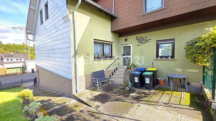 Eingangsbereich des Hauses 