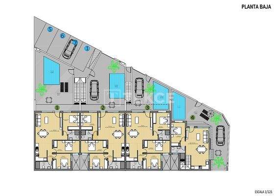 Homes with Private Pools and Gardens in Pilar de la Horadada