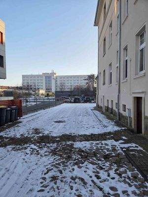 Zufahrt Gewerbeeinheit