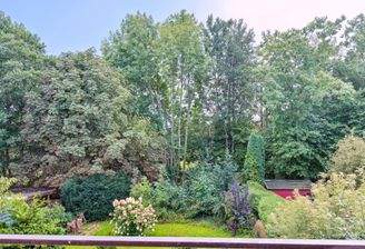 Aussicht vom Balkon