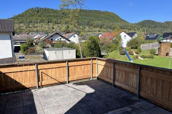 Aussicht von der Dachterrasse