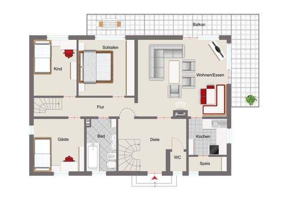 Grundriss Erdgeschoss