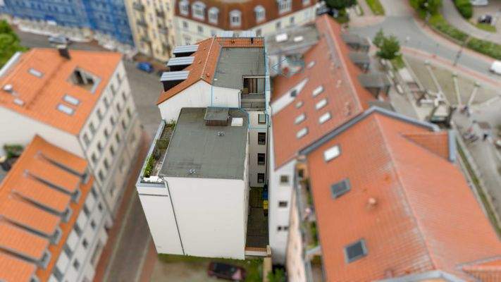 Luftbild Hausrückseite