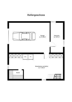 Grundriss Kellergeschoss