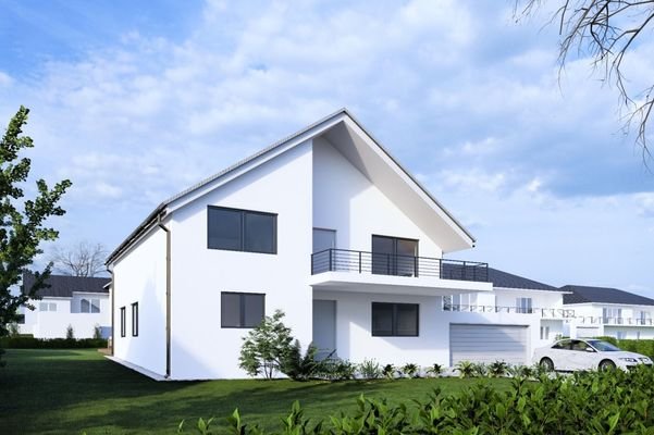 Rendering Einfamilienhaus