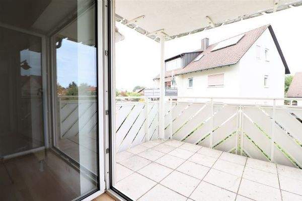 Schöner großer Balkon