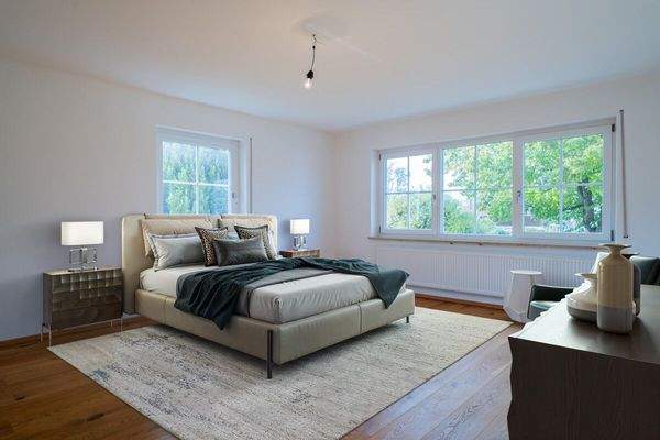 Schlafzimmer 1 visualisiert