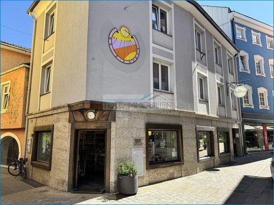 Ansicht EG mit Fensterfronten