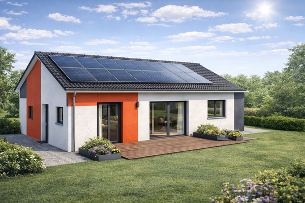 Farbakzente Bungalow