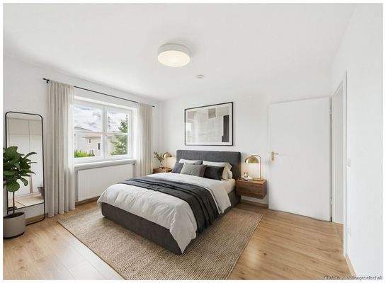 Sanierungs-Einrichtungsvorschlag Schlafzimmer