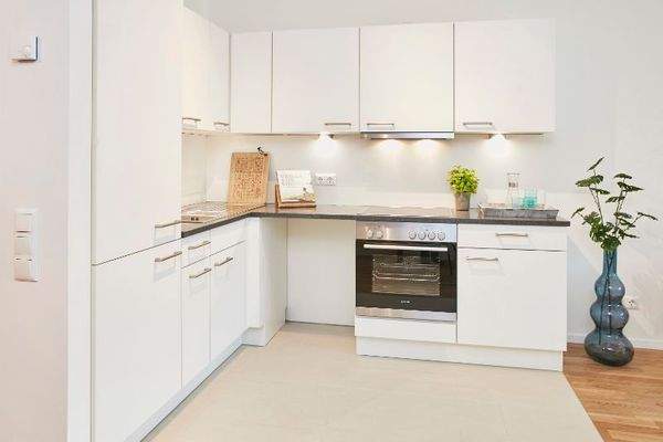 Beispiel offene Einbauküche