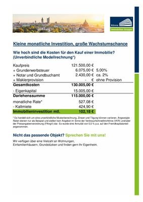 Unverbindl. Modellrechnungen