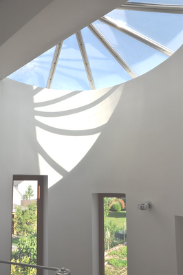 Lichtkuppel Treppenturm