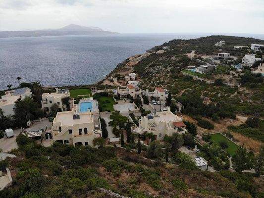 Kreta, Plaka: Atemberaubendes Grundstück mit Meer- und Bergblick zu verkaufen