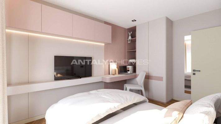 2-Bedroom Standard and Duplex Flats with Pool in Antalya