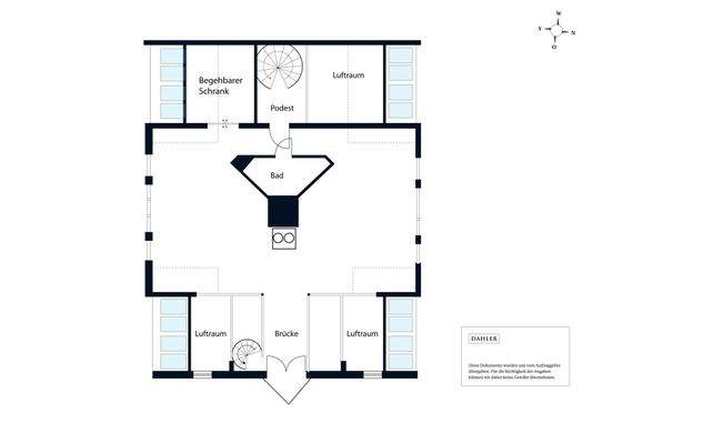 Grundriss Dachgeschoss