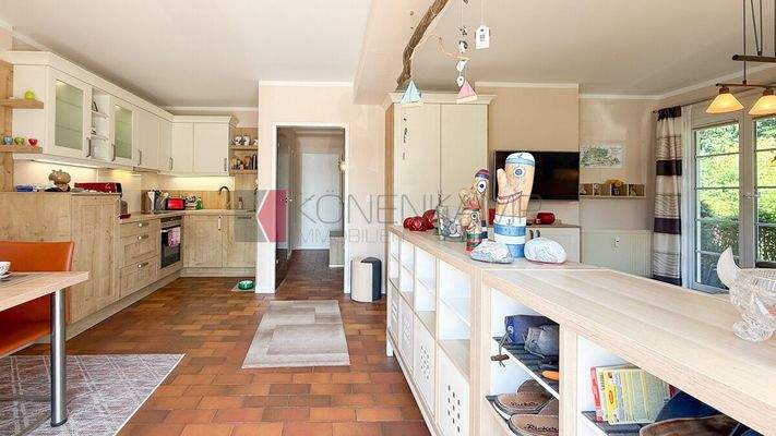 Offenes Wohnkonzept - alles ebenerdig