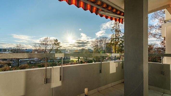 Balkon Richtung Südwest