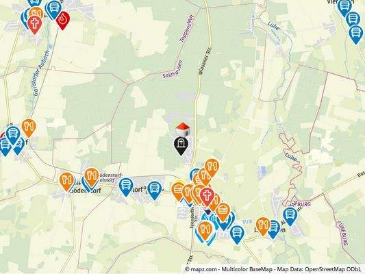 Geolyzer Kartenausschnitt