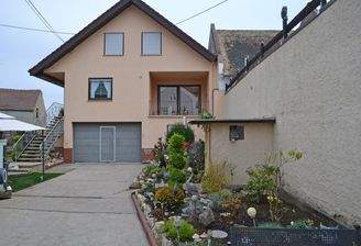 Blick auf das EInfamilienhaus