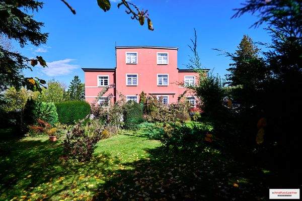 Hausansicht vom Garten