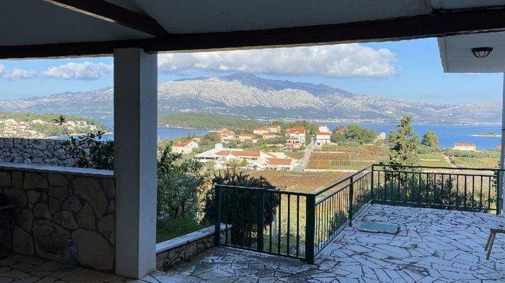 Terrasse mit Meerblick