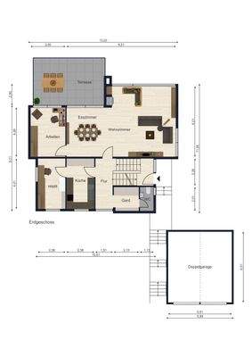 Grundrisse Erdgeschoss