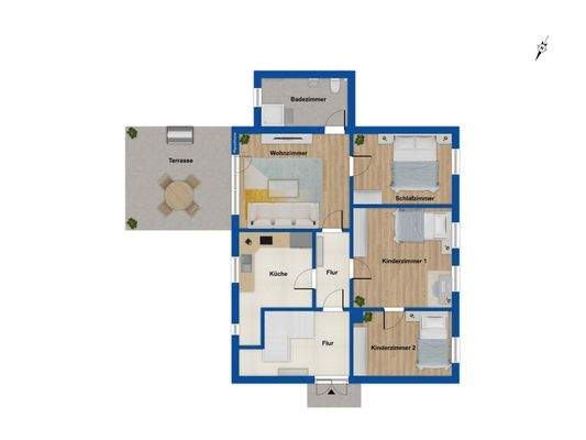 Grundriss Erdgeschoss